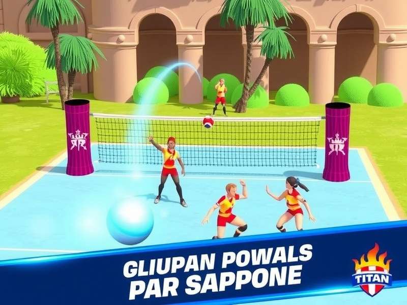 Volley Royals Titan Gameplay Screenshot